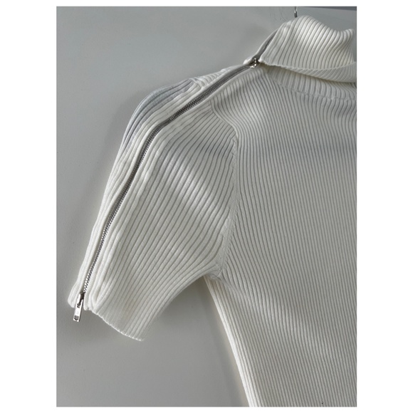 Alexander Wang Cotton Turtleneck T-shirt - Picture 2 of 3